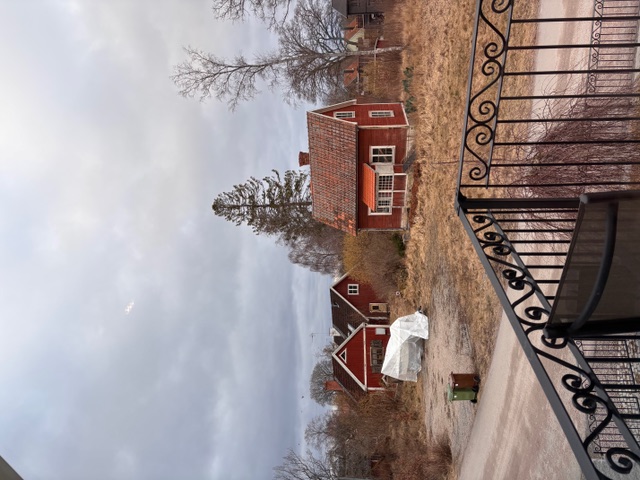 Blick aus dem Haus der Gastfamilie